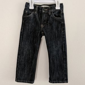Levi's 514 Straight Dark Wash Jean Toddler 2T